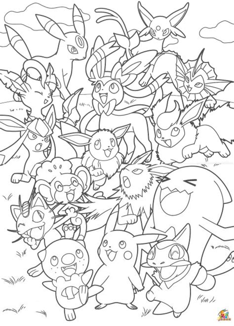 pokemon coloring printable|Pokemon Coloring Pages (Free PDF Printables)